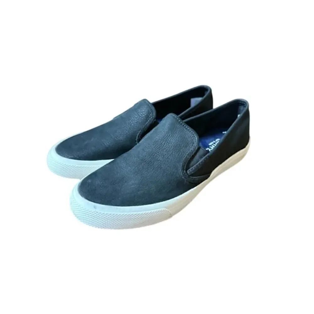 Sperry Comfort Black Slip On Women's Sneaker Loafer Size 8